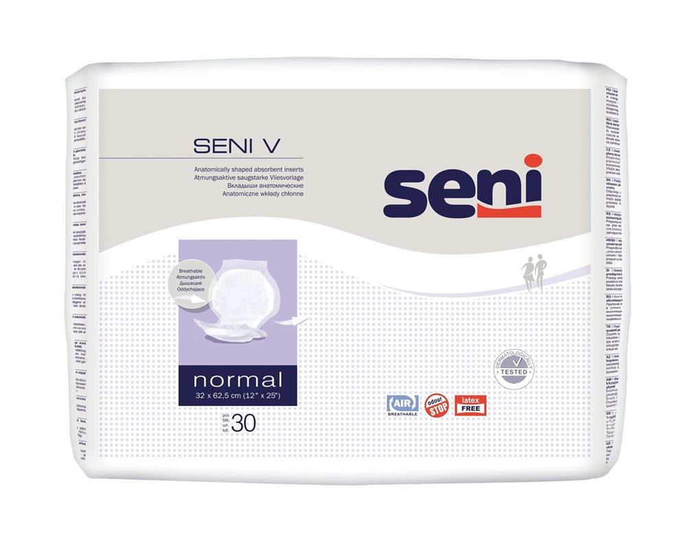 SENI V Normal Vliesvorlagen 30 pièces | Absorption