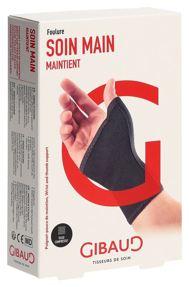 GIBAUD Genugib Main Pouce Gr4 Bandage 20-21cm | Soutien