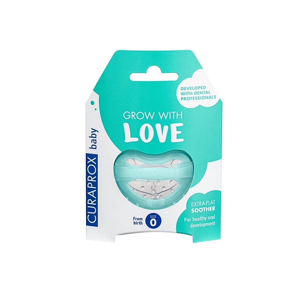 CURAPROX baby Sucette Gr0 Turquoise 1 pièce | Douceur