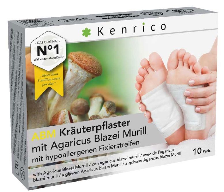 KENRICO Patch aux Herbes Agaricus | 10 pièces