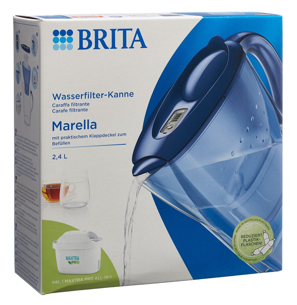 BRITA Marella Maxtra Pro Filtre Eau Bleu
