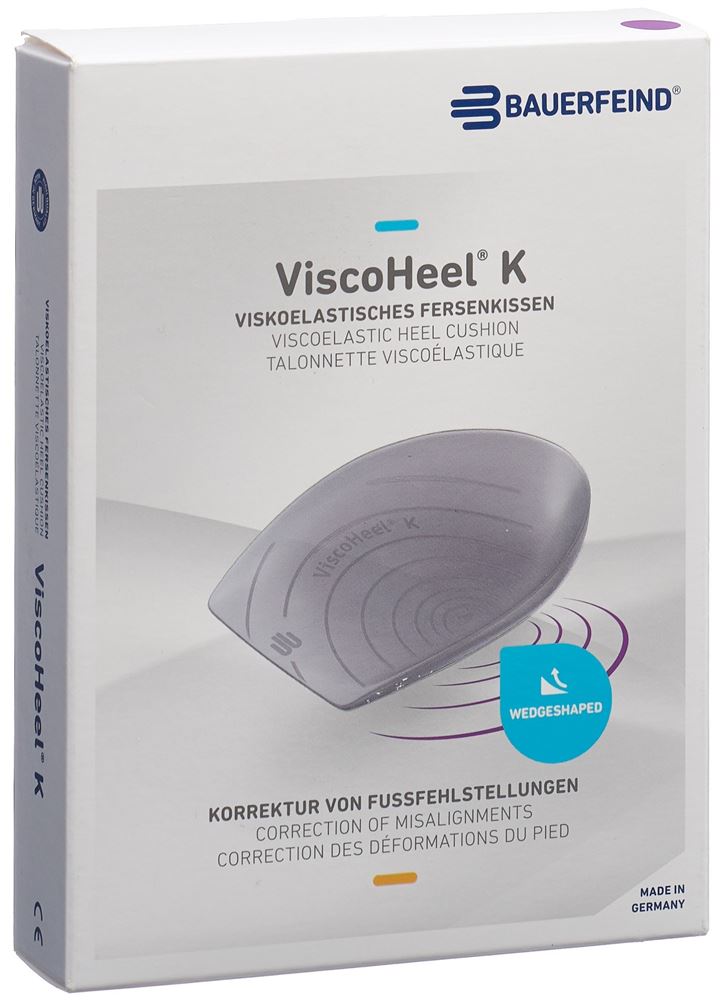 BAUERFEIND ViscoHeel K Semelles Talon 1 Paire | Soutien