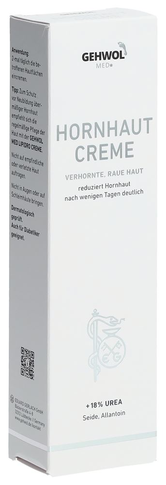 GEHWOL MED Crème Callosités 125ml | Adoucit la Peau