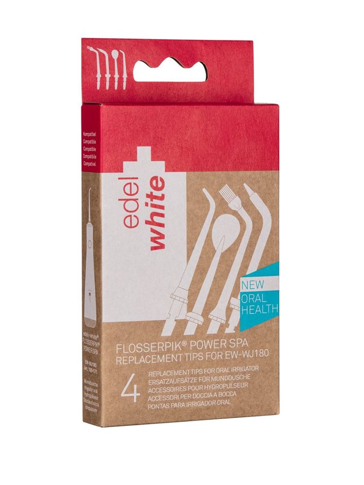 EDEL+WHITE Flosserpik WJ180 4 embouts de rechange