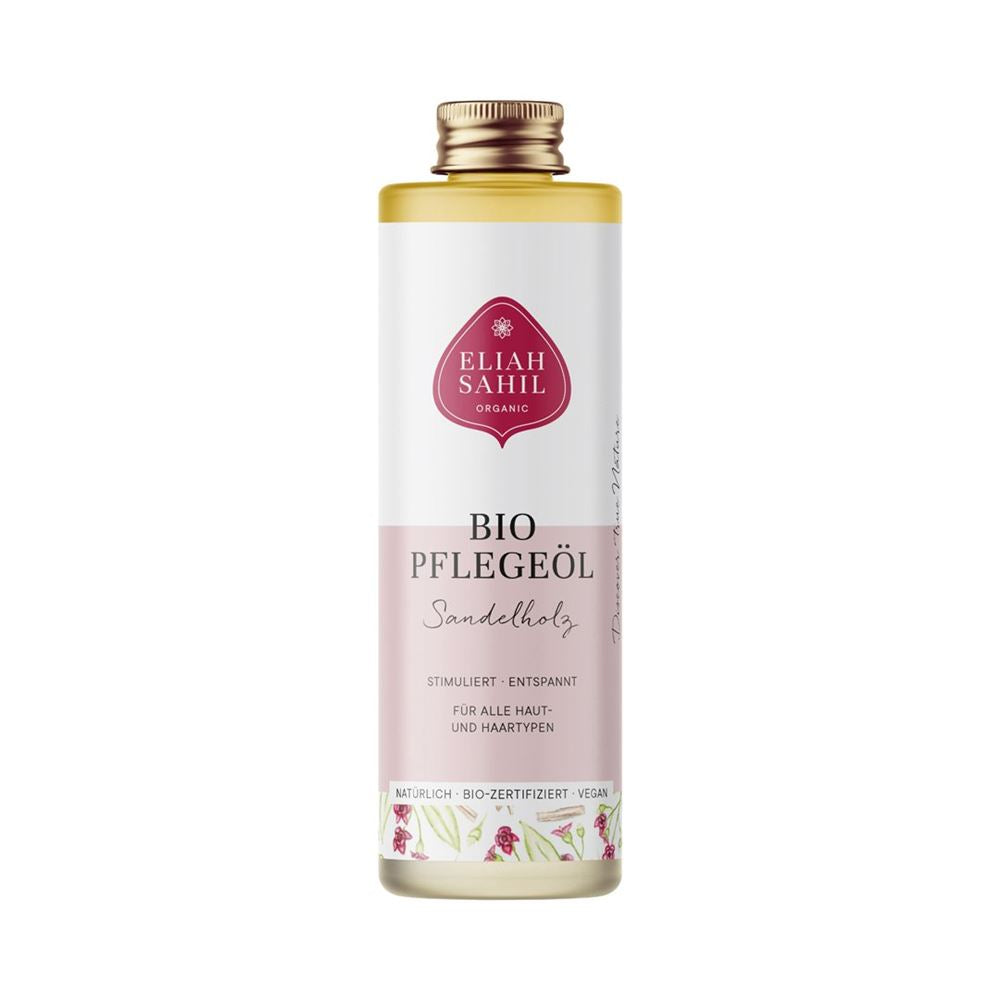ELIAH SAHIL Huile de Soin Mandel &amp; Sandalwood 100ml | Apaisant