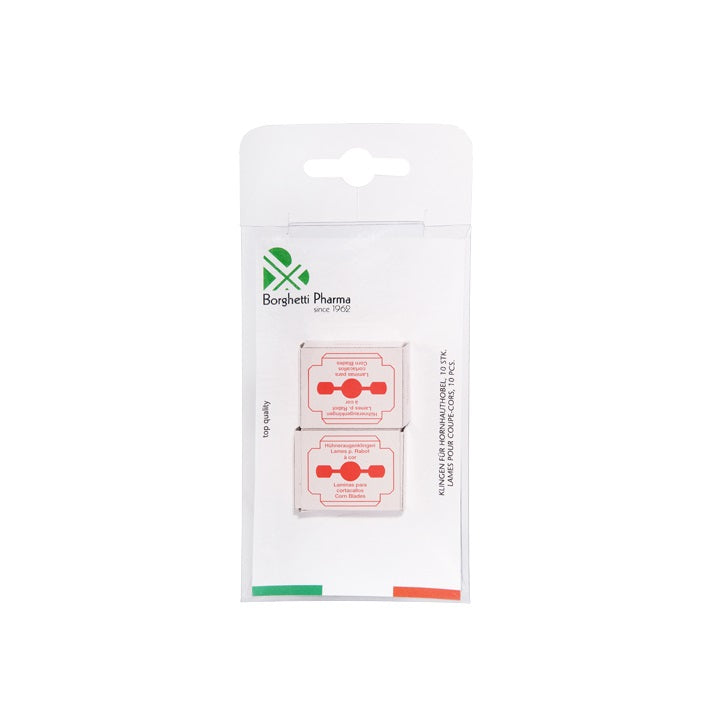 BORGHETTI Lames Râpe Cors Acier | 10 pièces