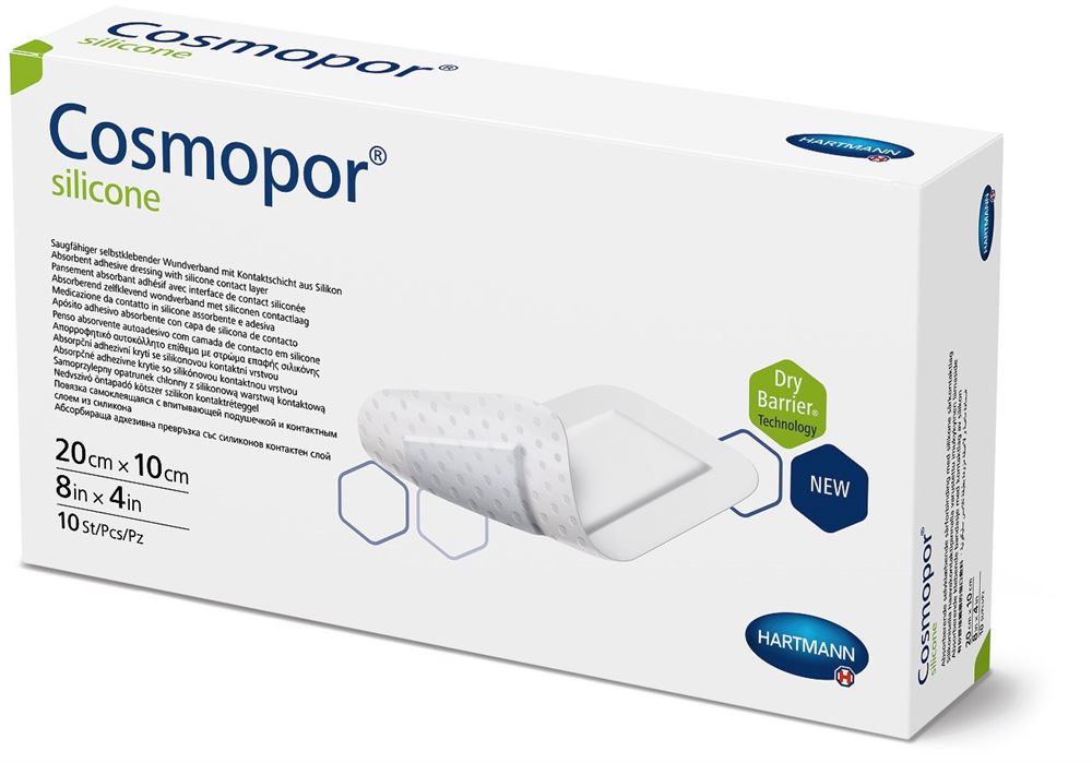 COSMOPOR Silicone Pansement 10 pièces | Silicone