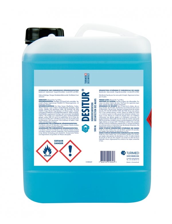 DESITUR Liquide Bidon 5 L | Nettoyage Efficace