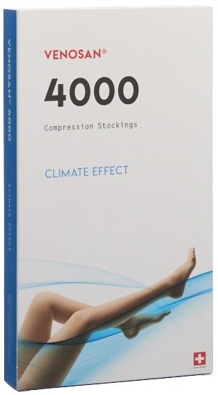 VENOSAN 4002 A-D KKL2 M lang anthra 1 Paire | Compression