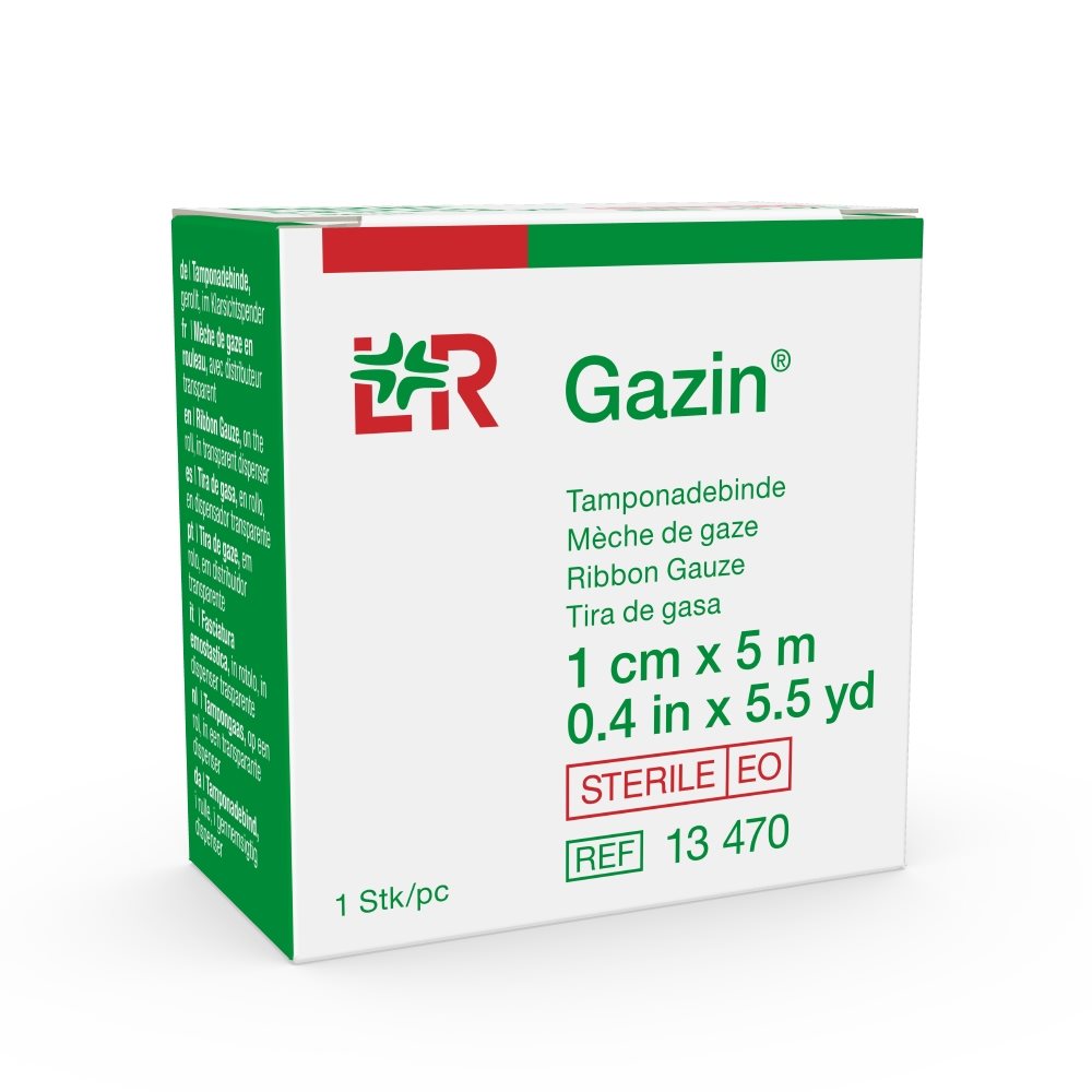 GAZIN Tamponnade Stérile 5cmx5m | Soin des plaies