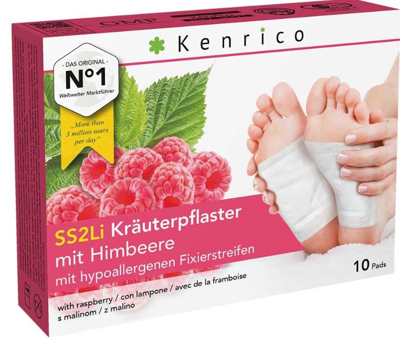 KENRICO Patch aux Herbes Framboise | 10 pièces