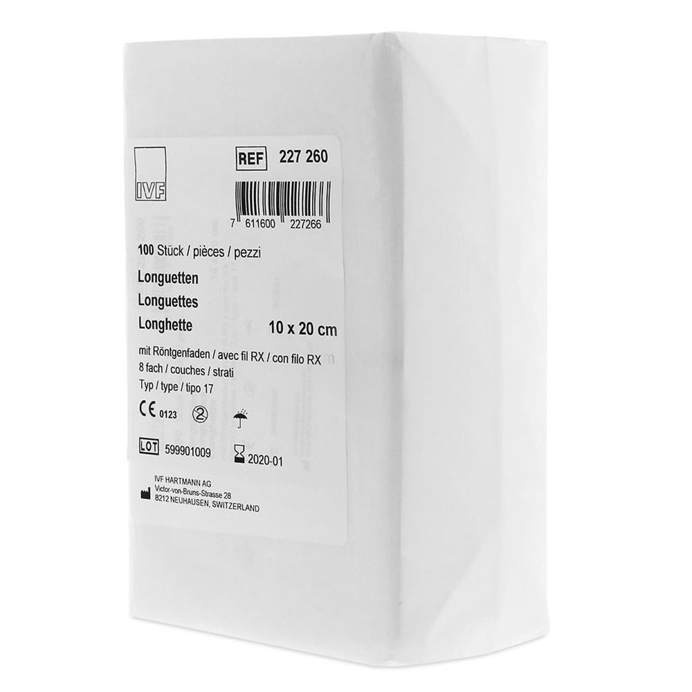 IVF Compresse RX T17 10x10cm | 100 pièces