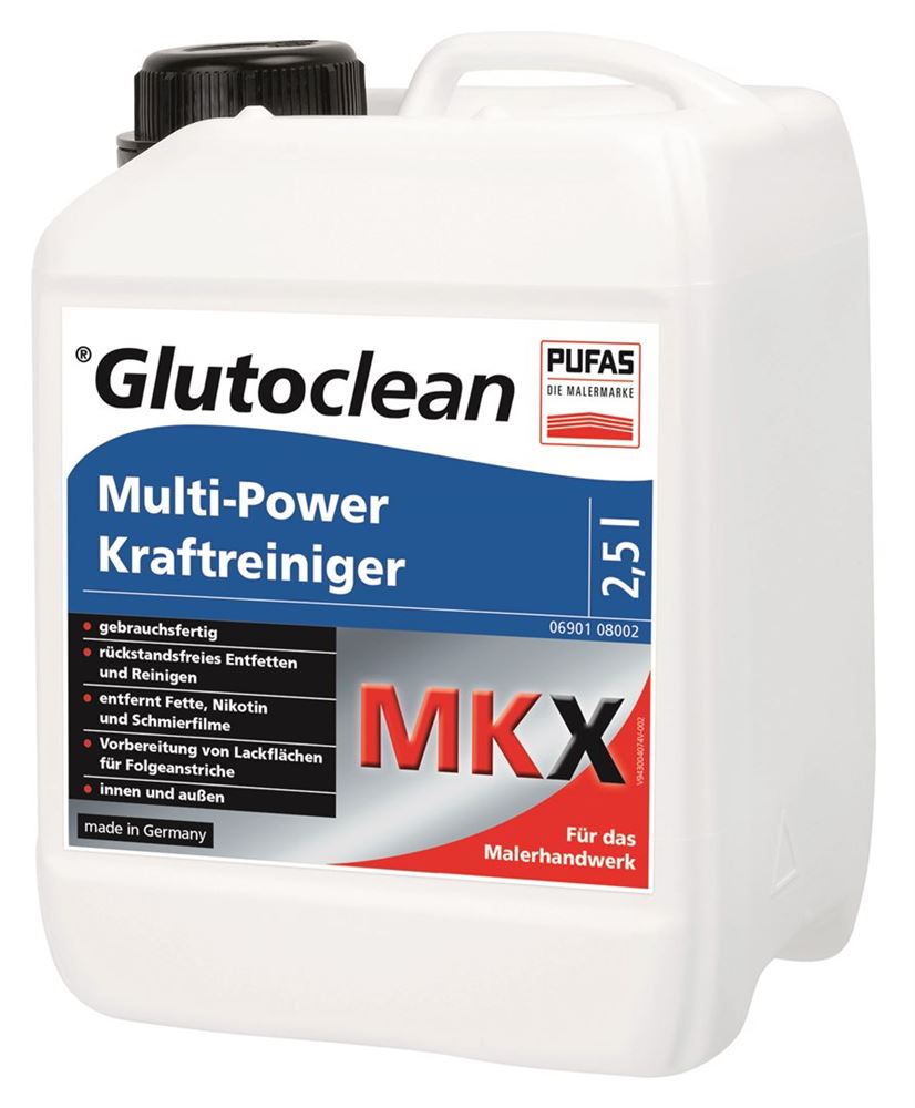 GLUTOCLEAN Nettoyant Puissant MKX 2.5L | Multi-usage