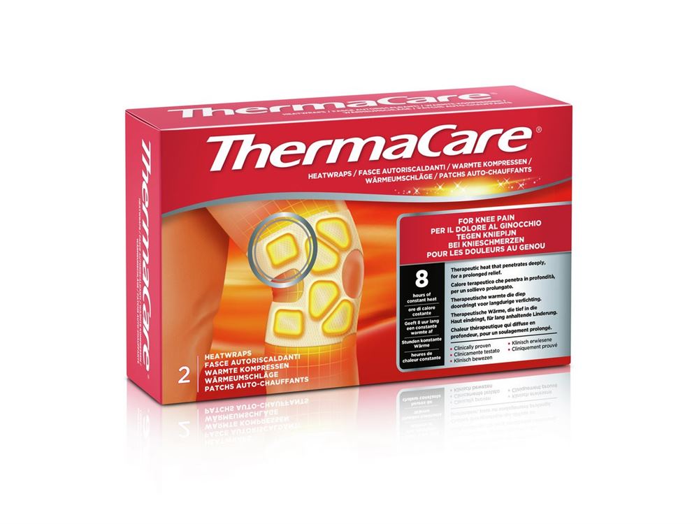 THERMACARE Patch Genou 2 pièces | Chaleur Locale
