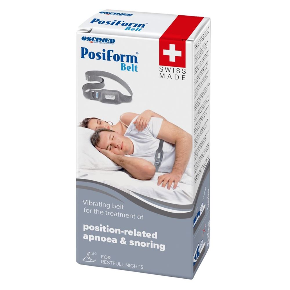 POSIFORM Ceinture Anti-Ronflement Électrique Taille Unique | Sommeil Paisible