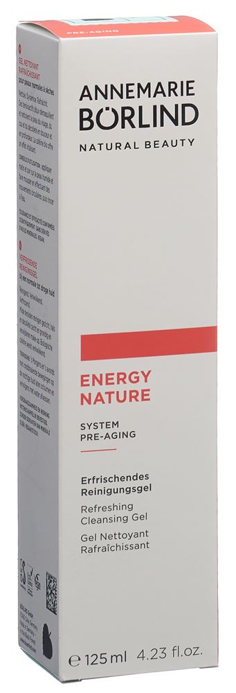 BORLIND ENERGYNATURE Gel Nettoyant | Fraîcheur Énergisante 125ml