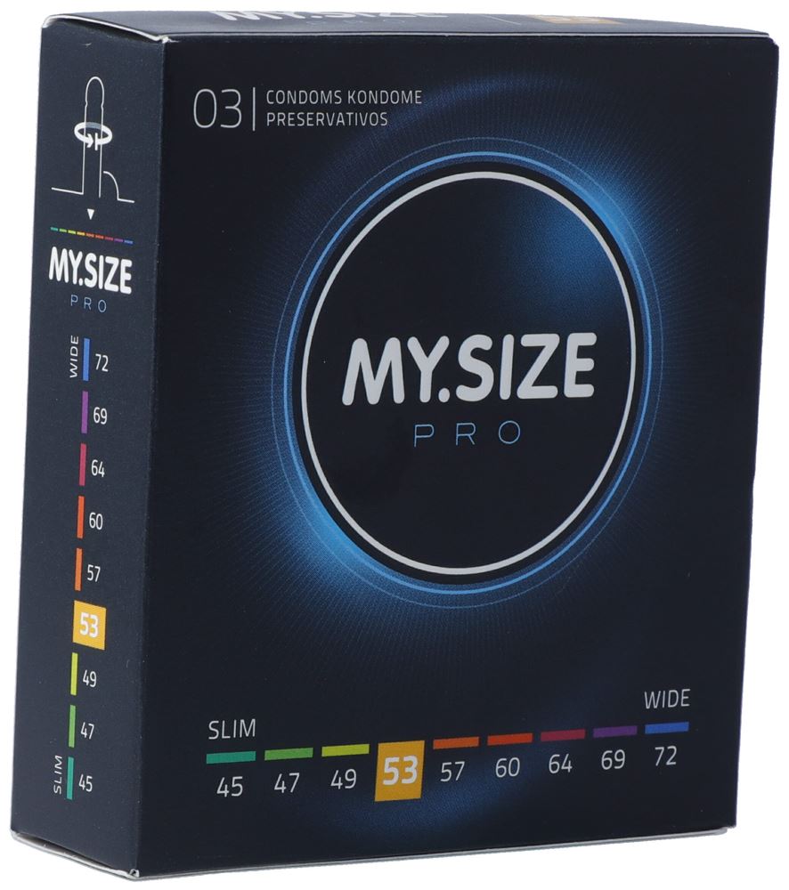 MY SIZE PRO Préservatif 53mm | 3 pièces