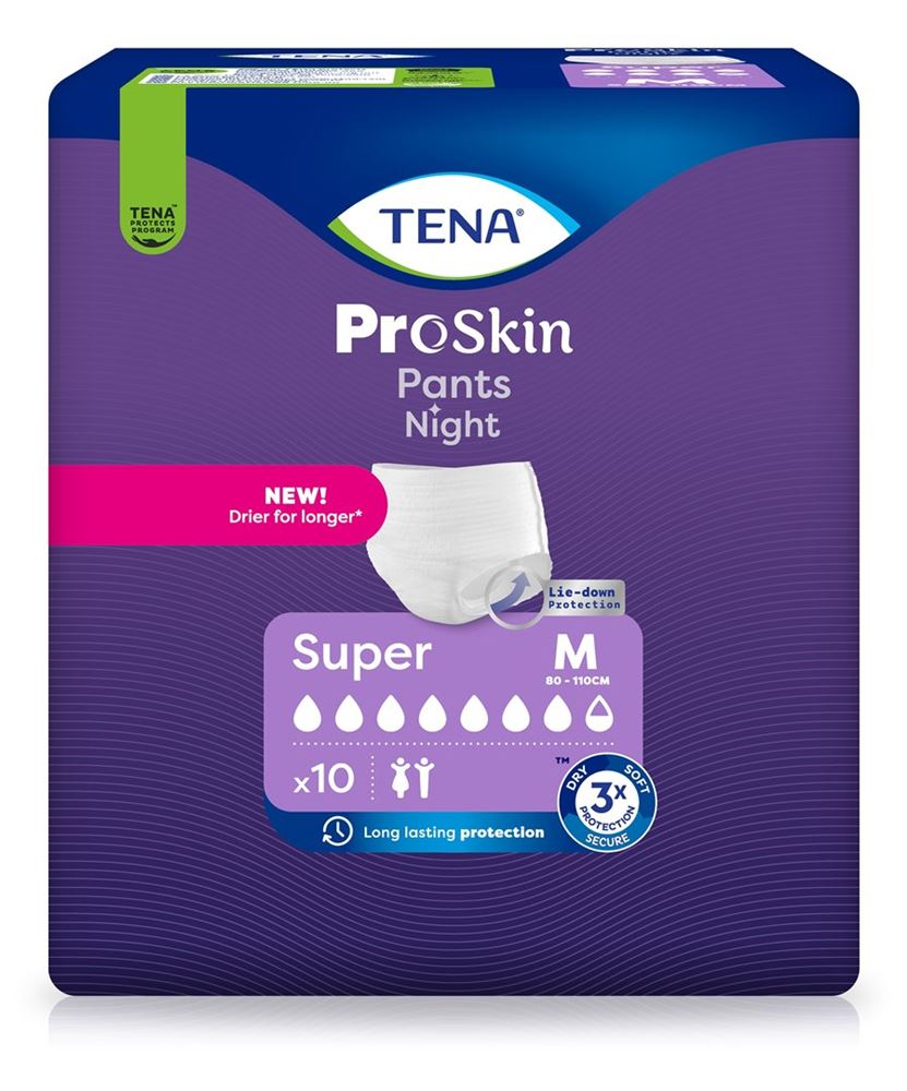 TENA Pants Night Super M Culotte | Nuit Sûre