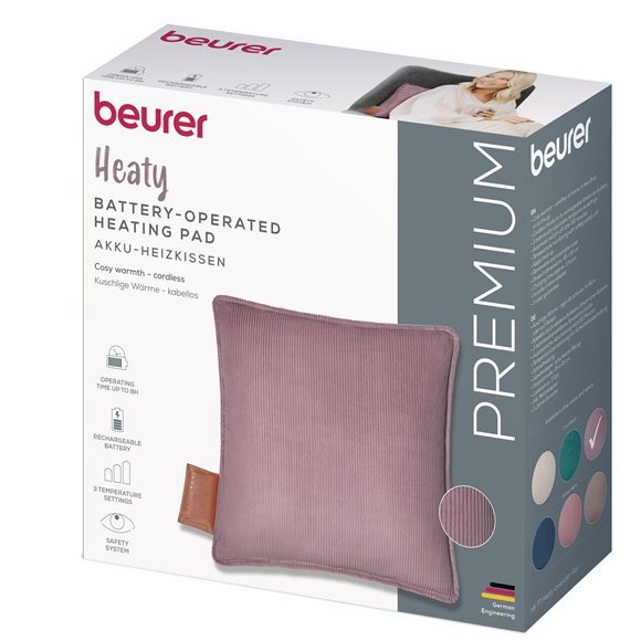 BEURER HK 77 Heaty Lavender Lila Coussin Chauffant | Sérénité Lavande