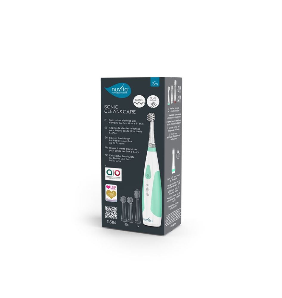 NUVITA Brosse à Dents Électrique Bébé/Enfant
