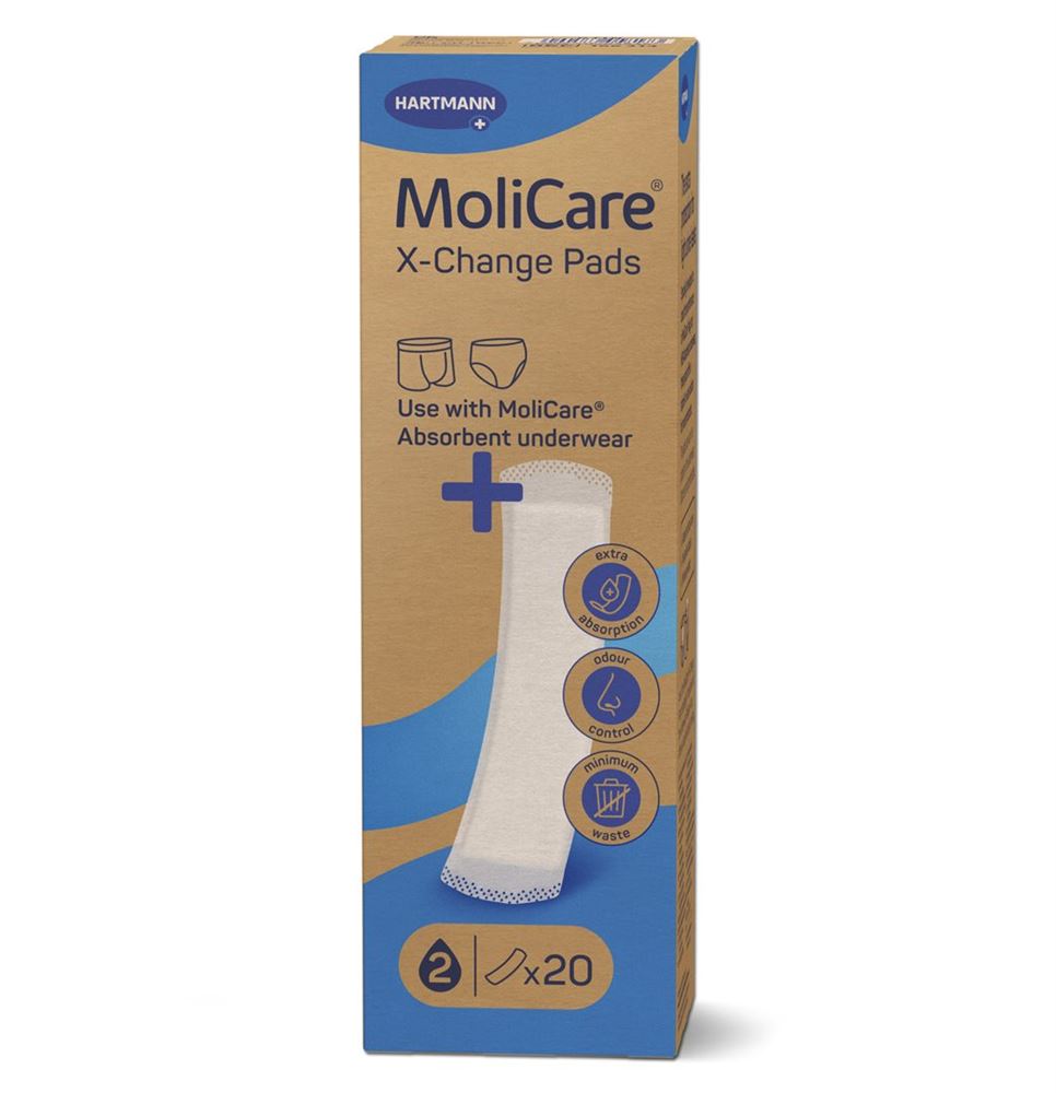 MOLICARE Exchange Pads Sous-vêtement 20 pièces | Absorption