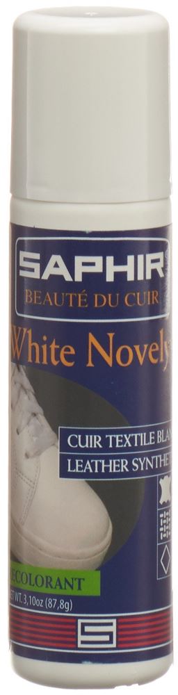 SAPHIR Colorant Cuir Blanc 75ml | Teinture Cuir