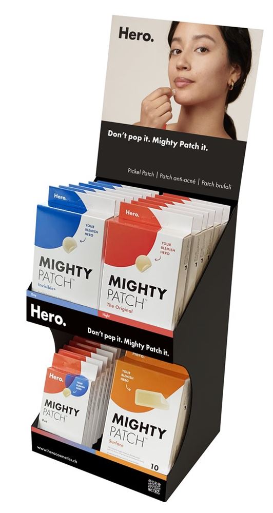 HERO. Mighty Patch Display 21 pièces | Boutons