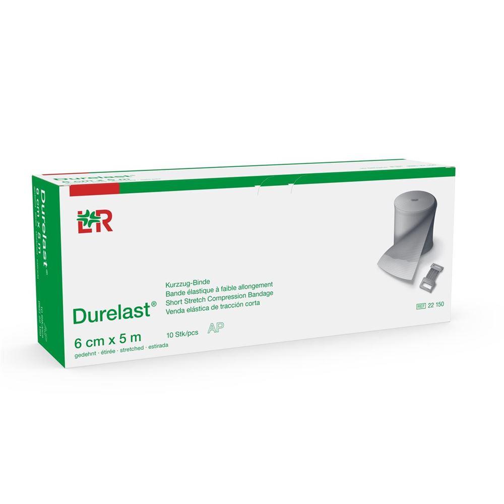 DURELAST Bande Compression 6cmx5m | 10 pièces