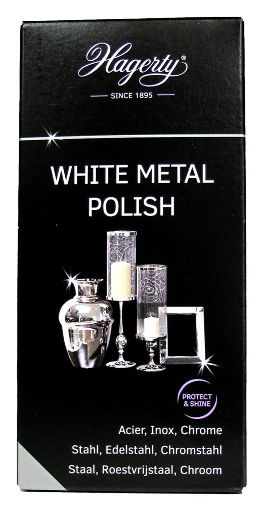 HAGERTY Métal Blanc Poli 250ml | Brillance
