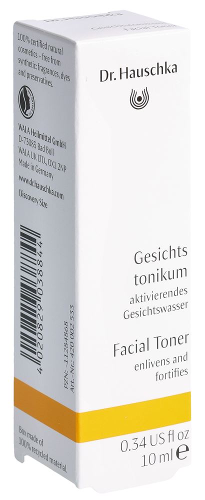 DR. HAUSCHKA Tonique Visage 10ml | Fraîcheur Revitalisante