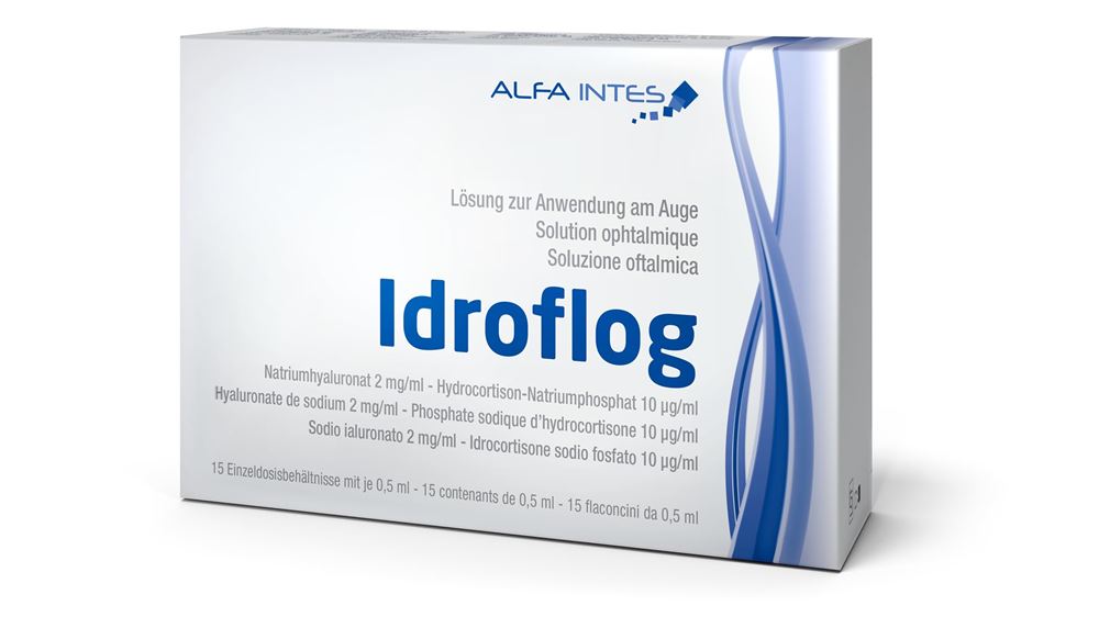 IDROFLOG Solution Ophtalmique | 15 monodoses