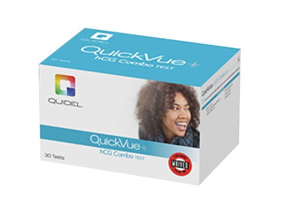 QUICKVUE+ hCG Combo Grossesse 30 Tests | Détection Précoce