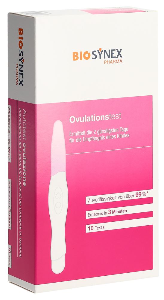 BIOSYNEX Test Ovulation | 10 pièces