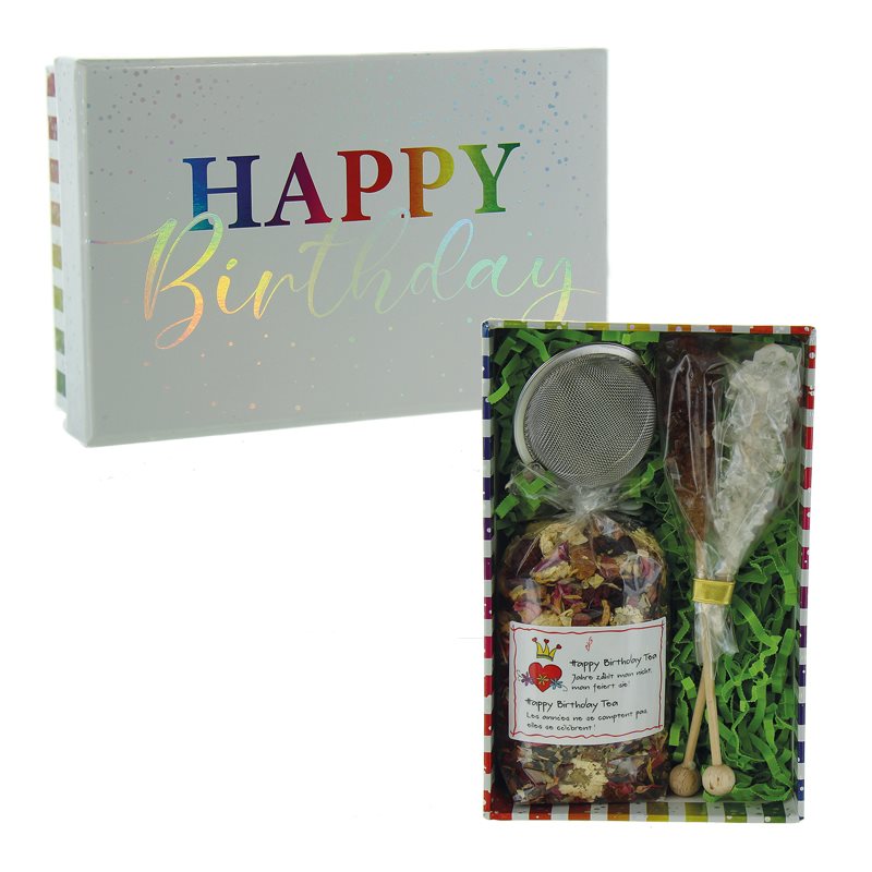 HERBORISTERIA Box Thé Happy Birthday | Cadeau Gourmand