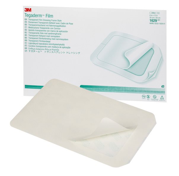 3M Tegaderm Film Pansement Transparent 20x30cm (10 pièces)