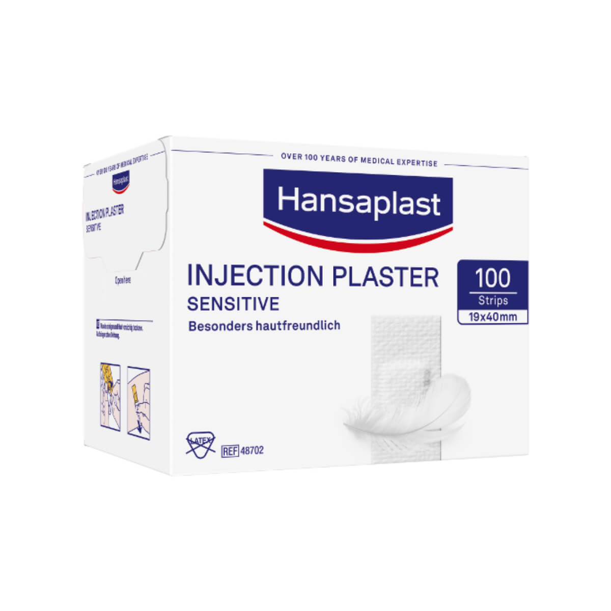 Pansement pour Injections Sensitive Hansaplast pour Peaux Sensibles