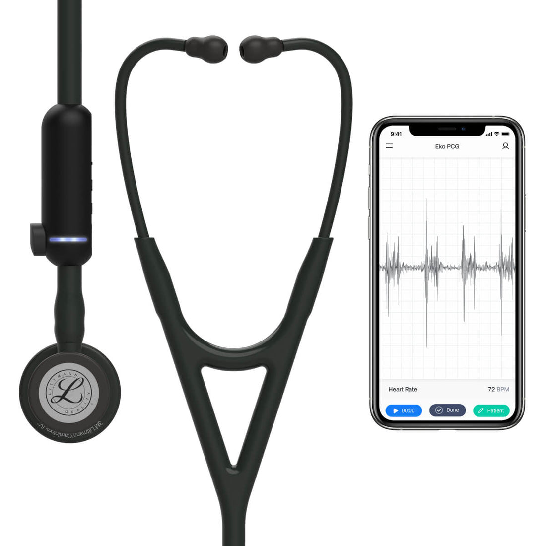 Stéthoscope numérique CORE de Littmann - Amplification et Confort