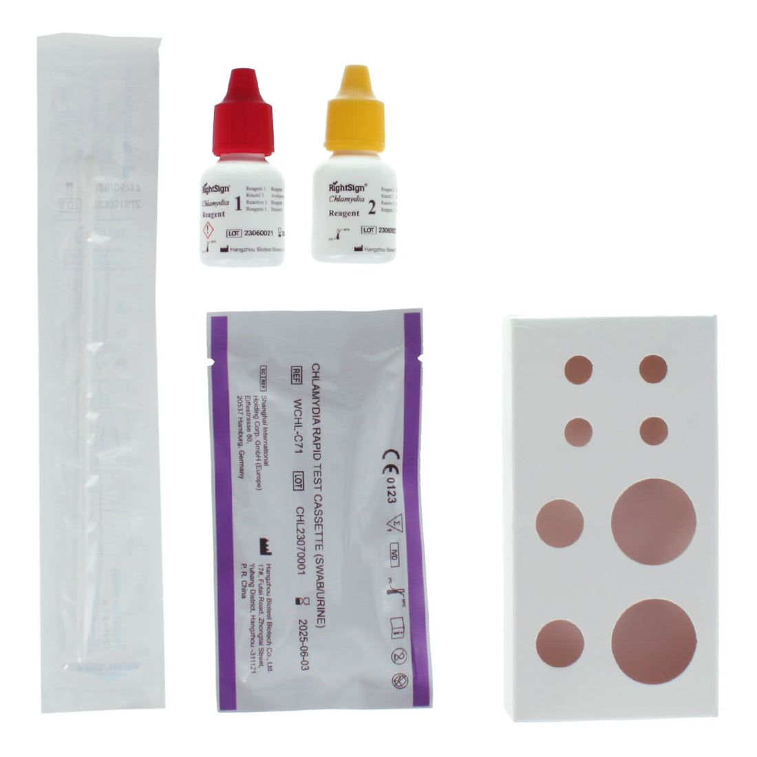 Test de la Chlamydia RightSign - Détection Rapide des Antigènes