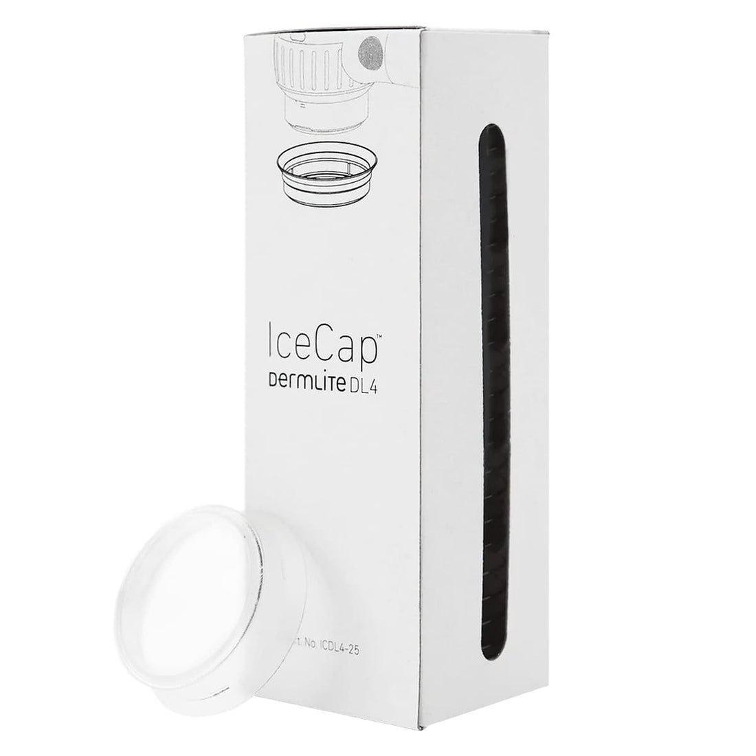 Embouts de Protection Jetables IceCap pour Dermatoscopes DL4