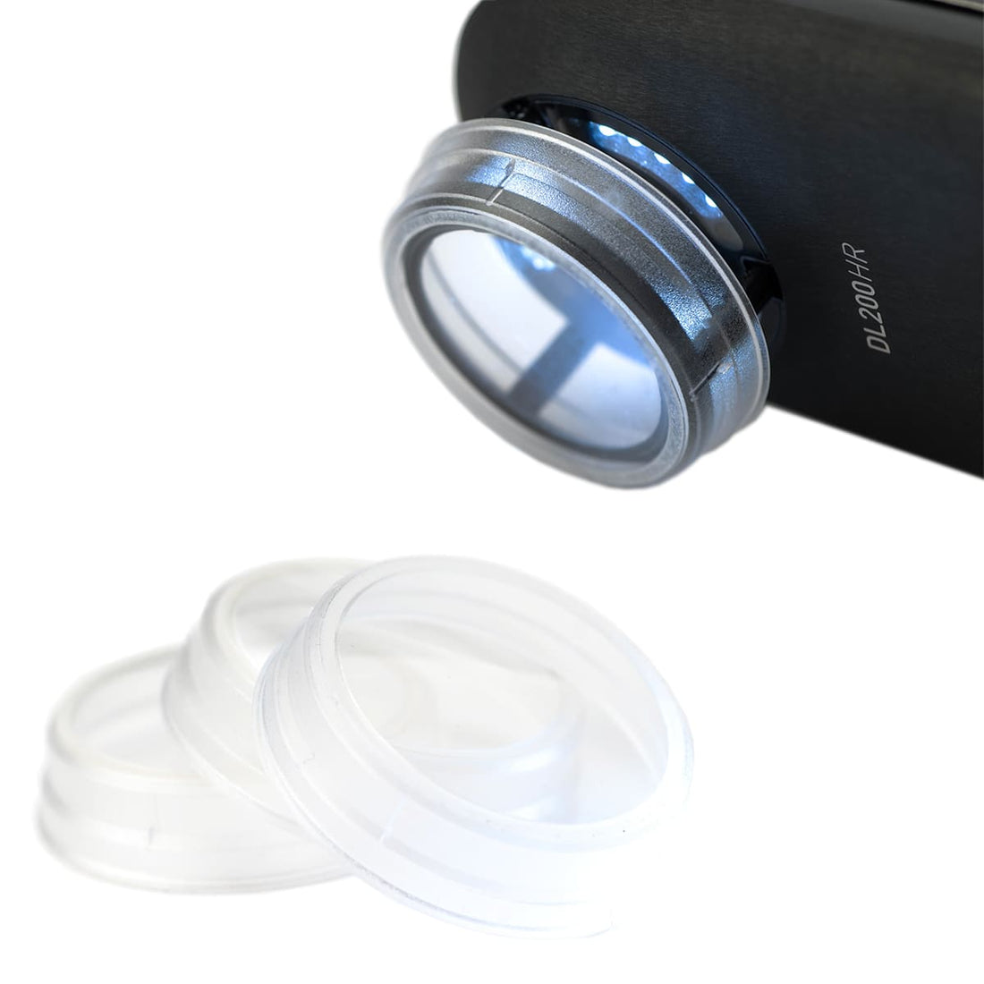Embouts de Protection Jetables IceCap pour Dermatoscopes DL200