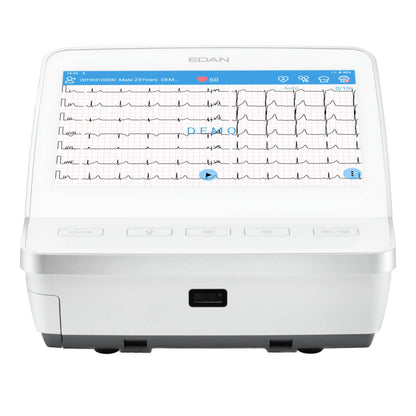 Électrocardiographe Portable EDAN ECG 12 pistes SE-1201 Pro