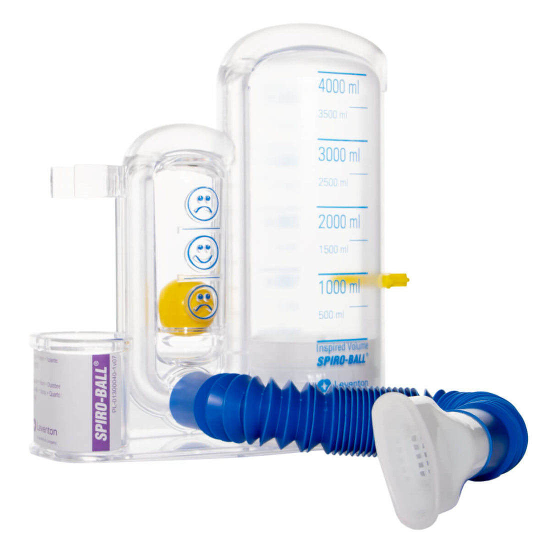 Entraîneur Respiratoire Spiro-Ball SMILE Sport-Tec pour Améliorer la Fonction Pulmonaire