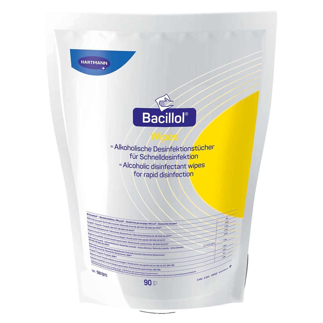 BACILLOL Wipes Désinfectants | 4 x 90 pcs