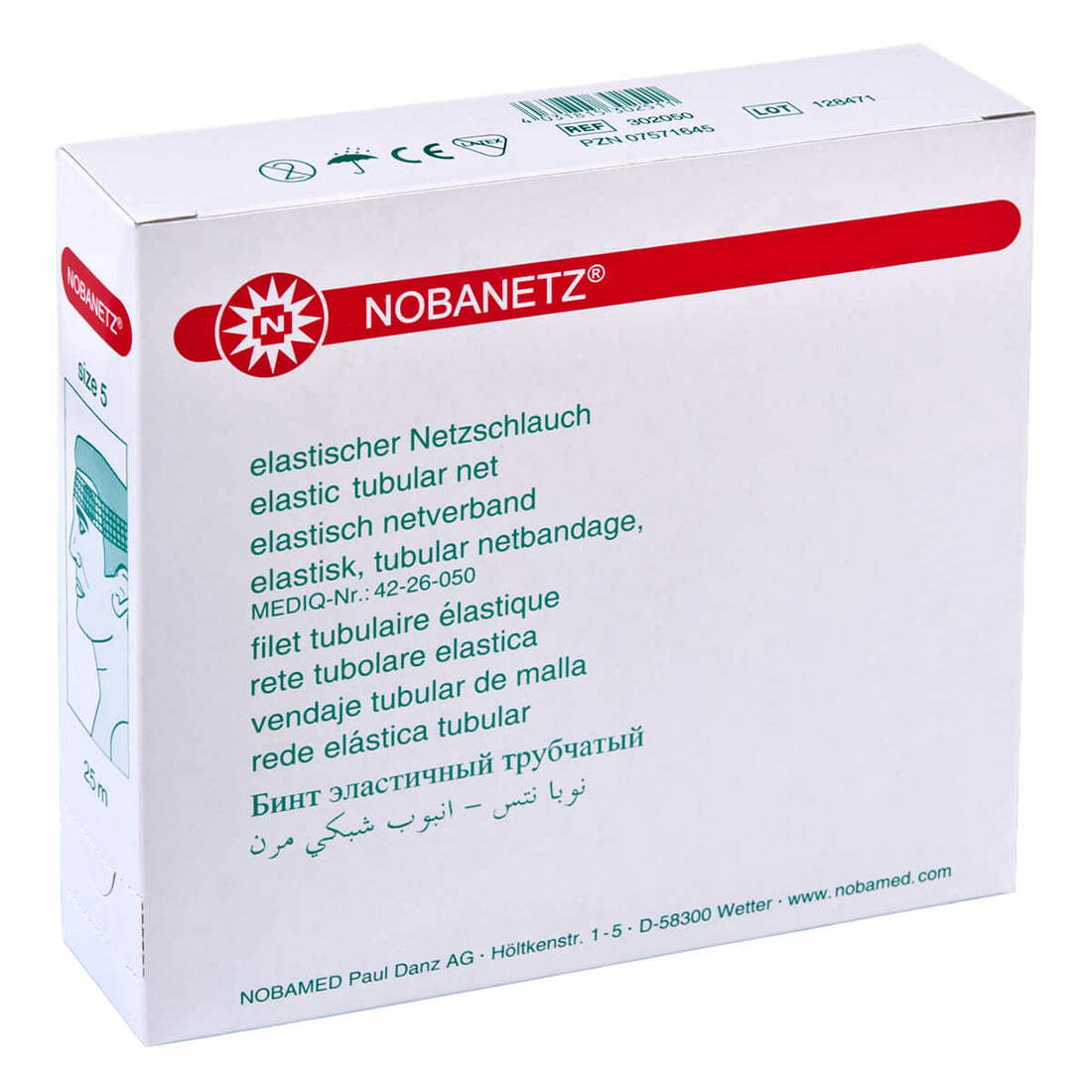 Bandage tubulaire en mailles NOBANETZ pour un maintien optimal