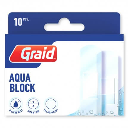 Pansements Aqua Block Graid - Protection Étanche et Confortable