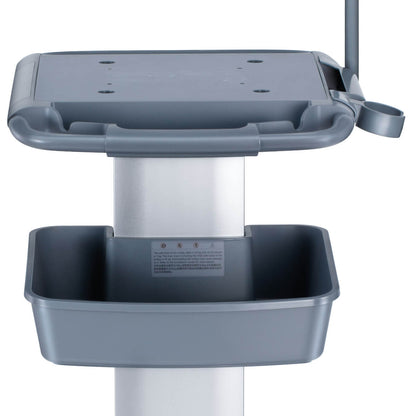 Support Mobile à Roulettes EDAN pour ECG MT-810 avec Plateau Rangement