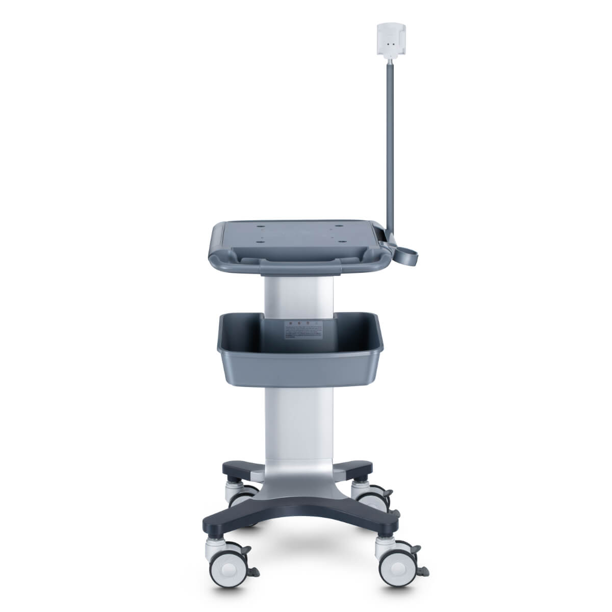 Support Mobile à Roulettes EDAN pour ECG MT-810 avec Plateau Rangement