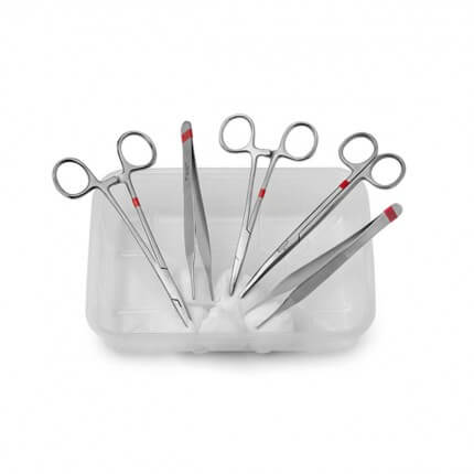 Kit de base Fuhrmann avec instruments fins pour interventions chirurgicales