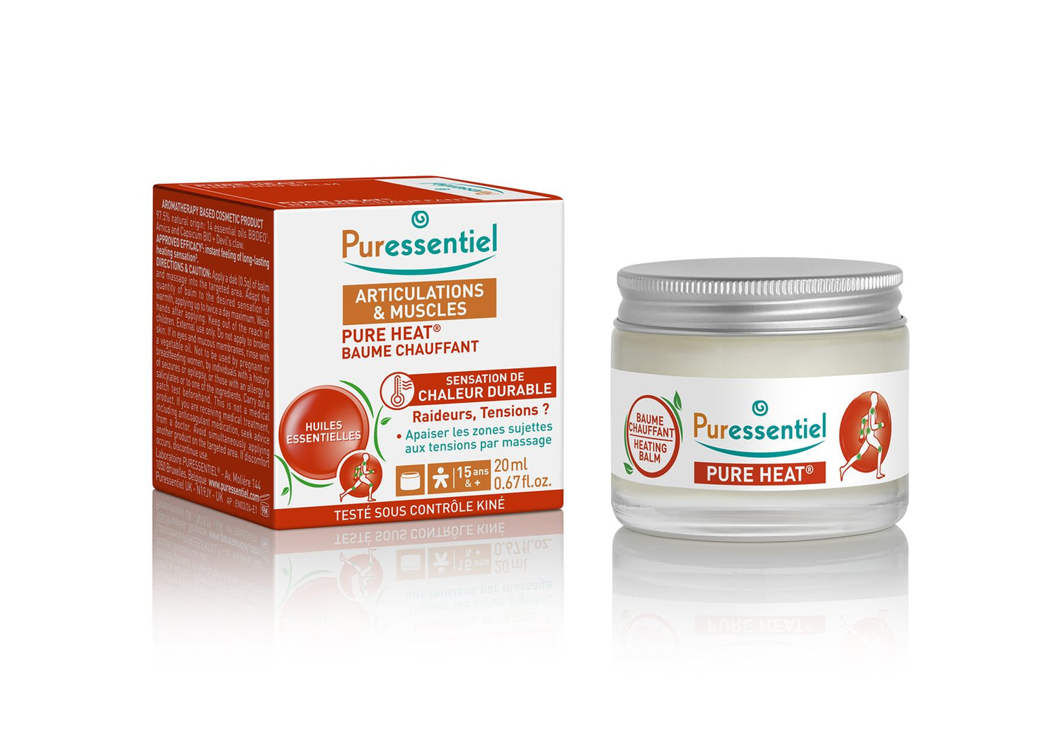 PURESSENTIEL Pure Heat Baume Pot 20ml | Chaleur