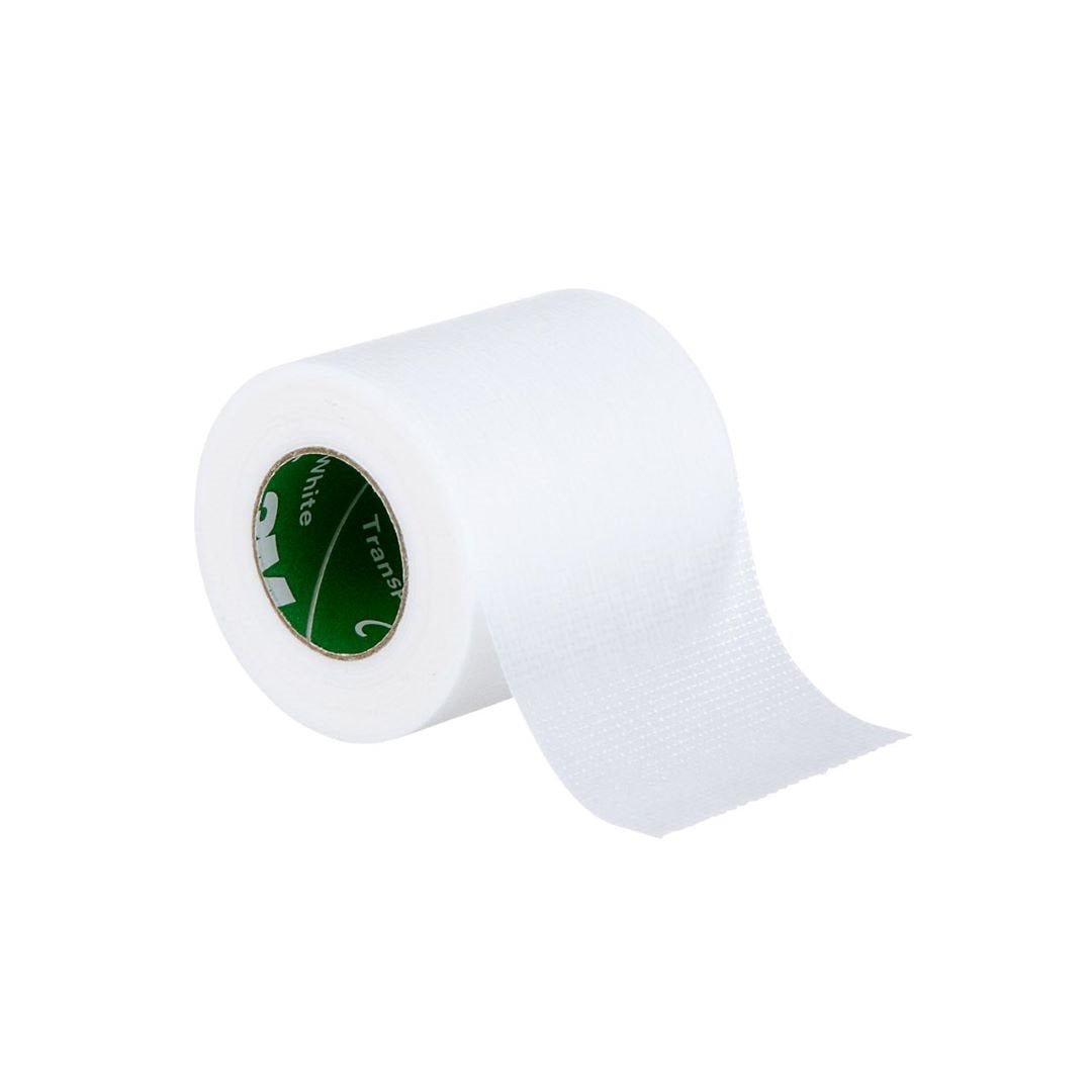 3M TRANSPORE Bande Adhésive 50mmx9.1m | 6 rouleaux